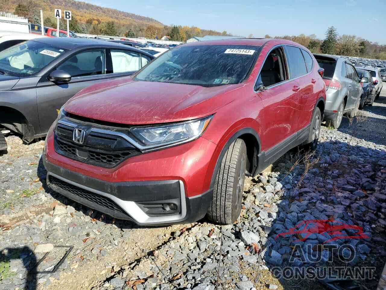 HONDA CRV 2021 - 2HKRW2H55MH674865