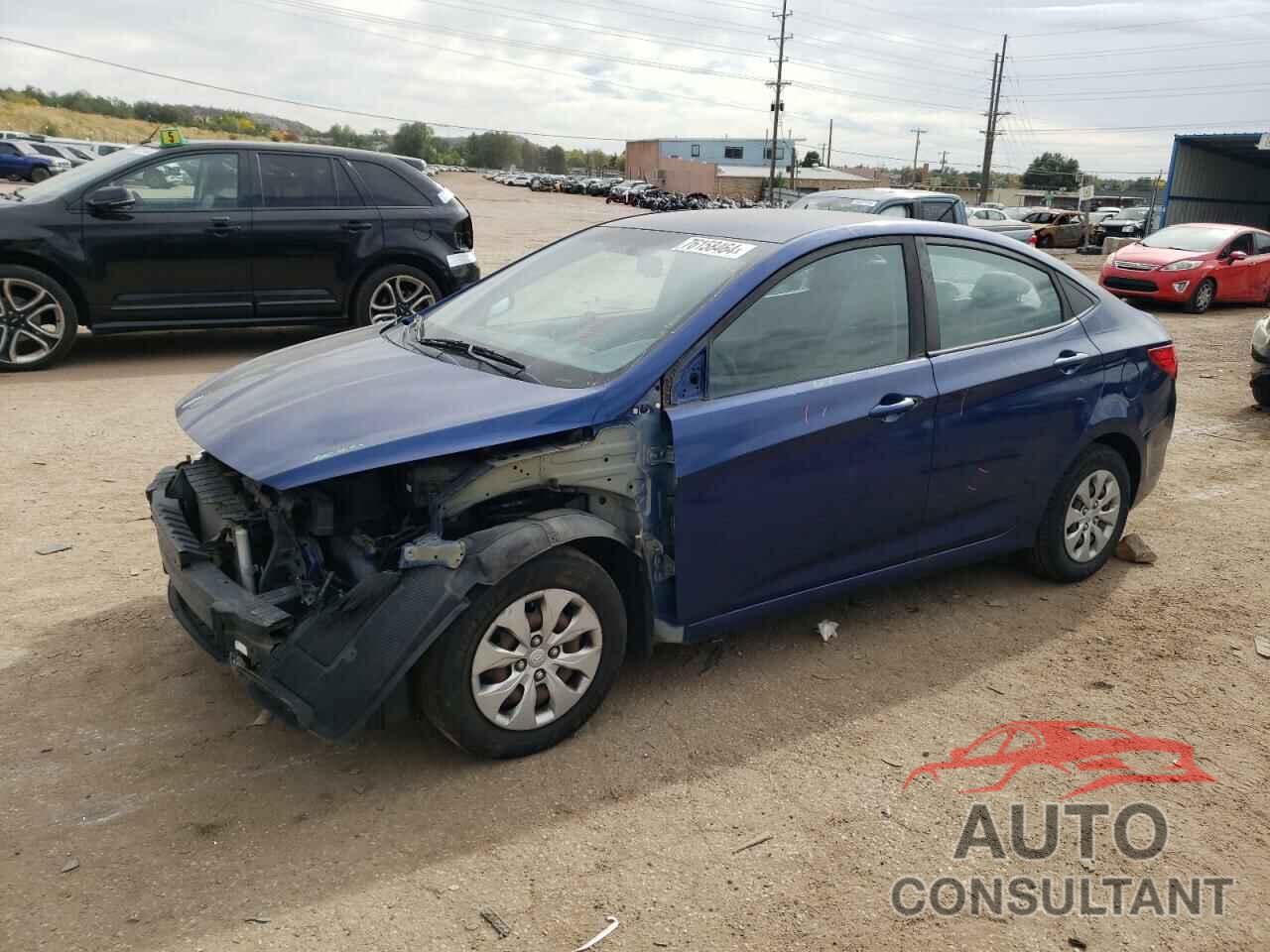 HYUNDAI ACCENT 2017 - KMHCT4AE1HU206479