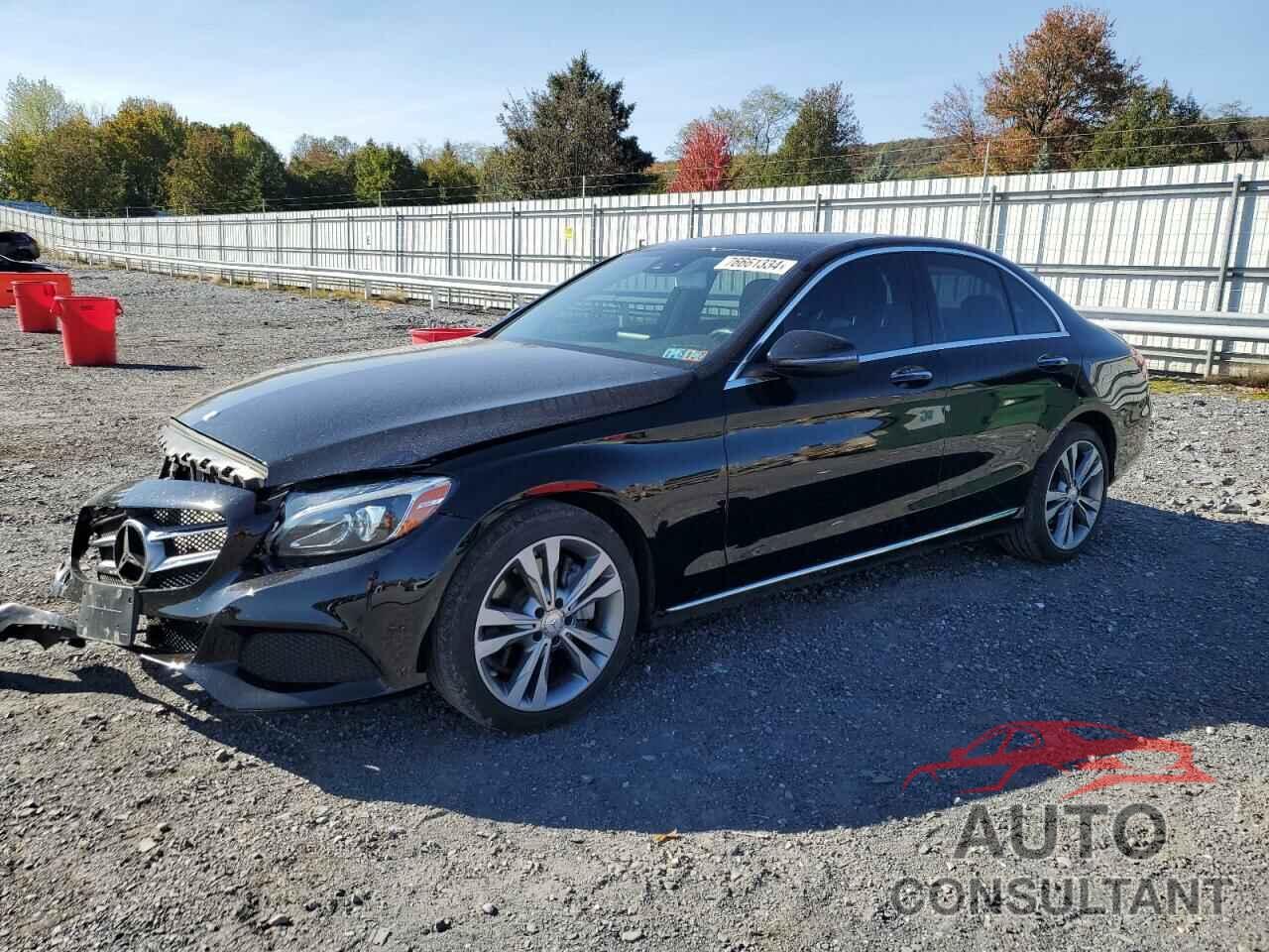 MERCEDES-BENZ C-CLASS 2017 - 55SWF4KB8HU201638
