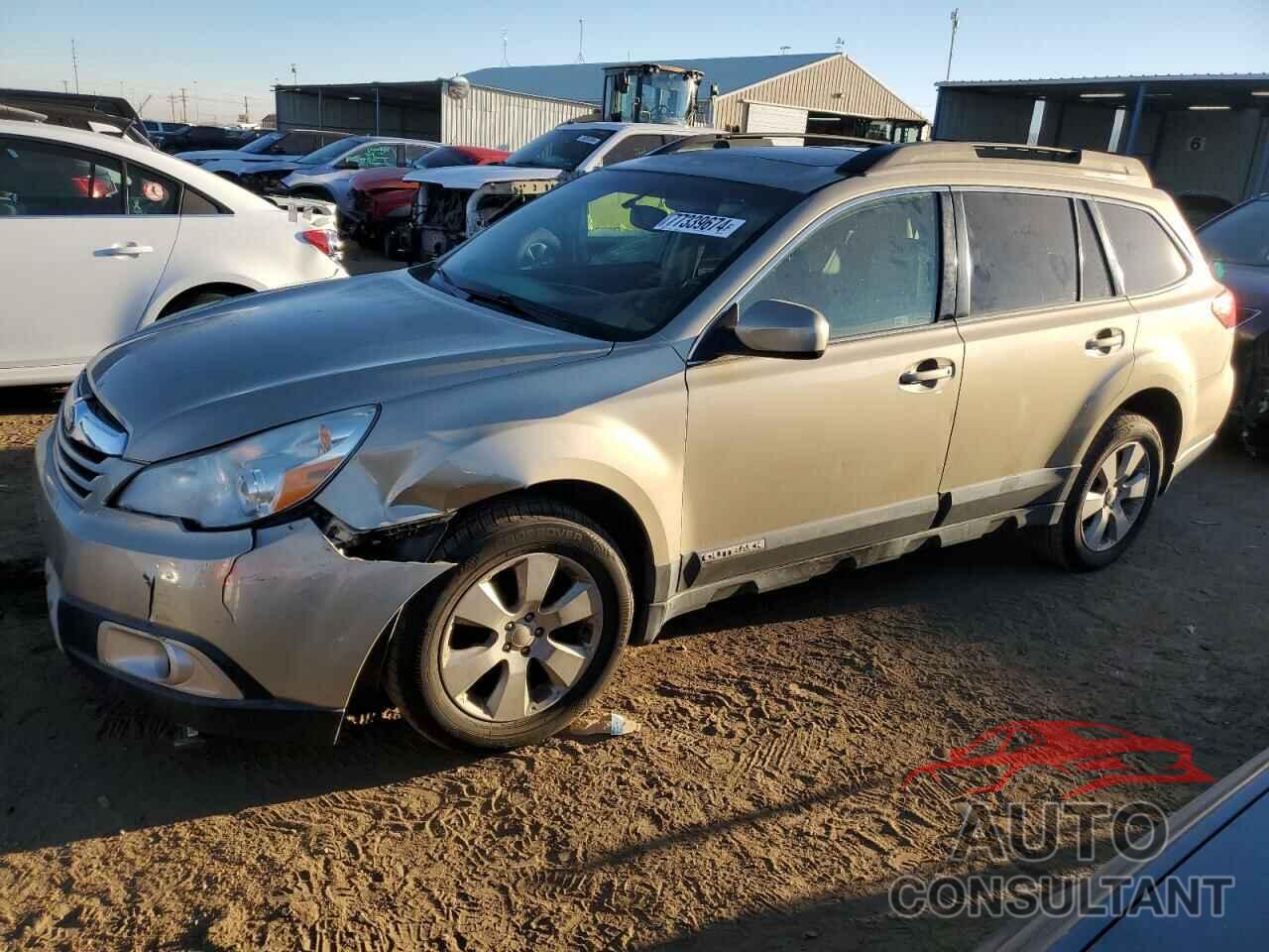 SUBARU OUTBACK 2010 - 4S4BRBKC8A3334600