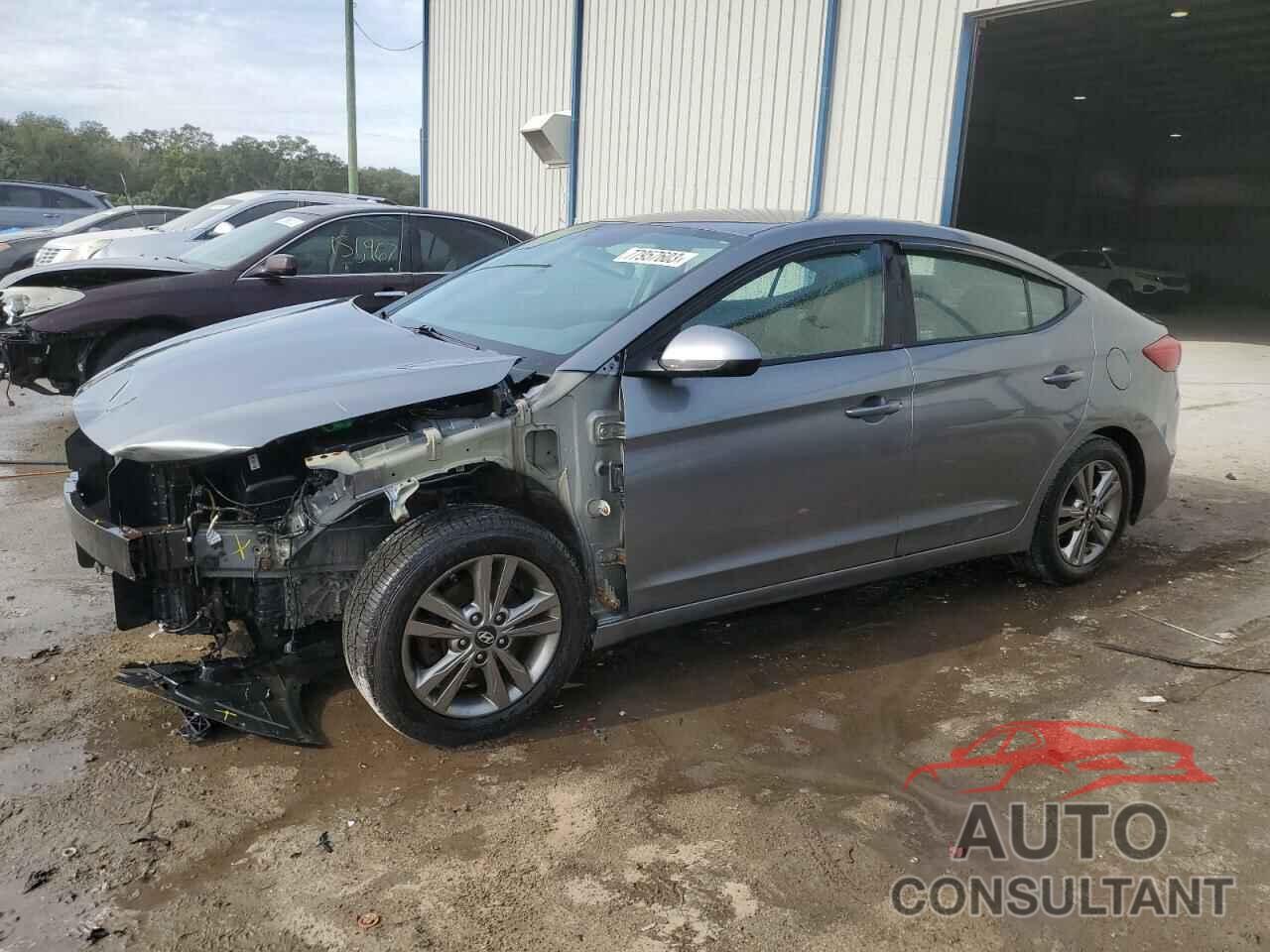 HYUNDAI ELANTRA 2017 - KMHD84LF7HU191952