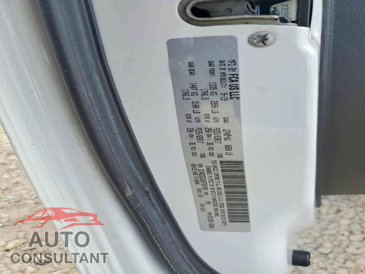 DODGE CARAVAN 2019 - 2C4RDGEG3KR764749