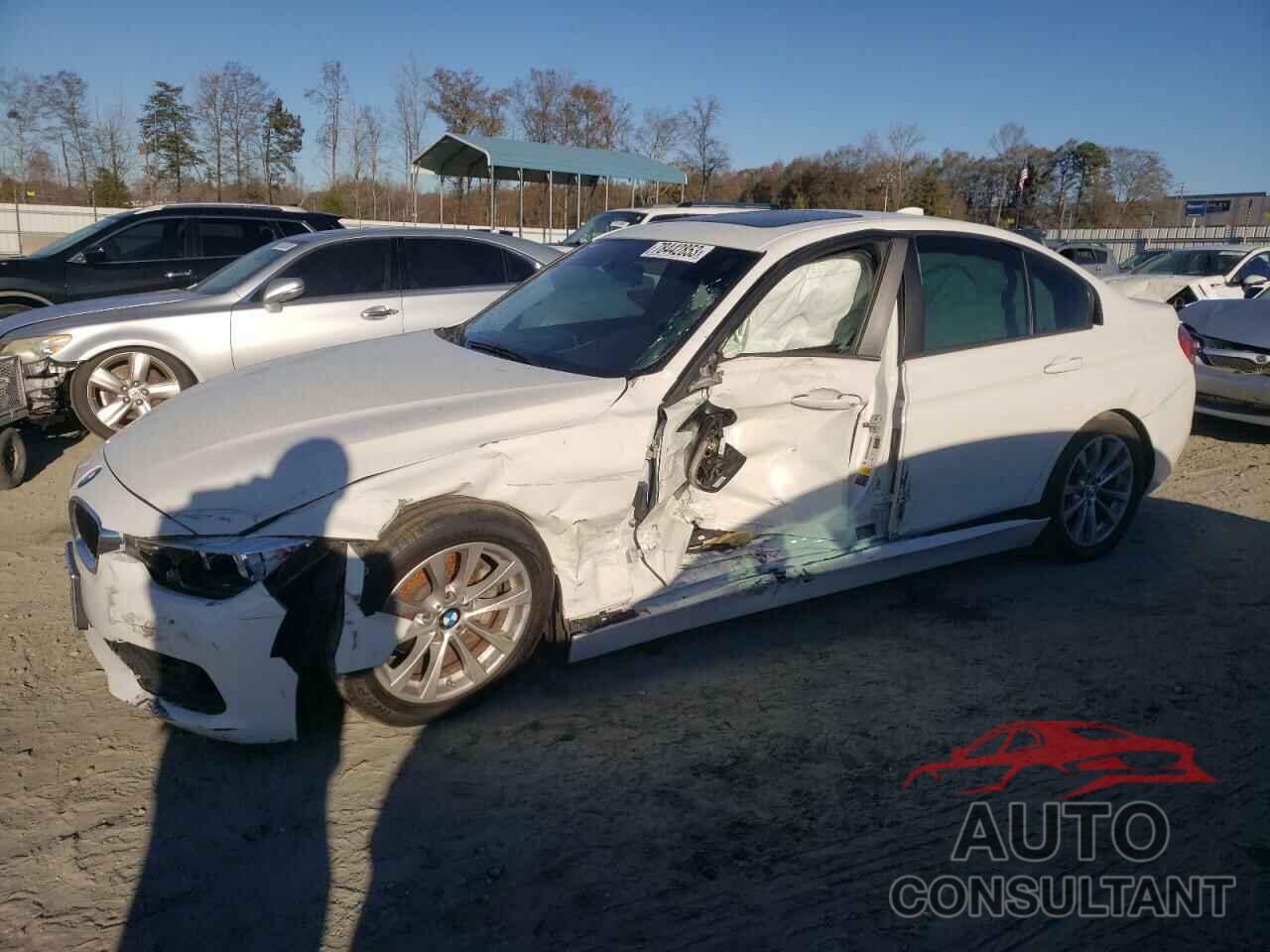 BMW 3 SERIES 2017 - WBA8A3C34HA067047