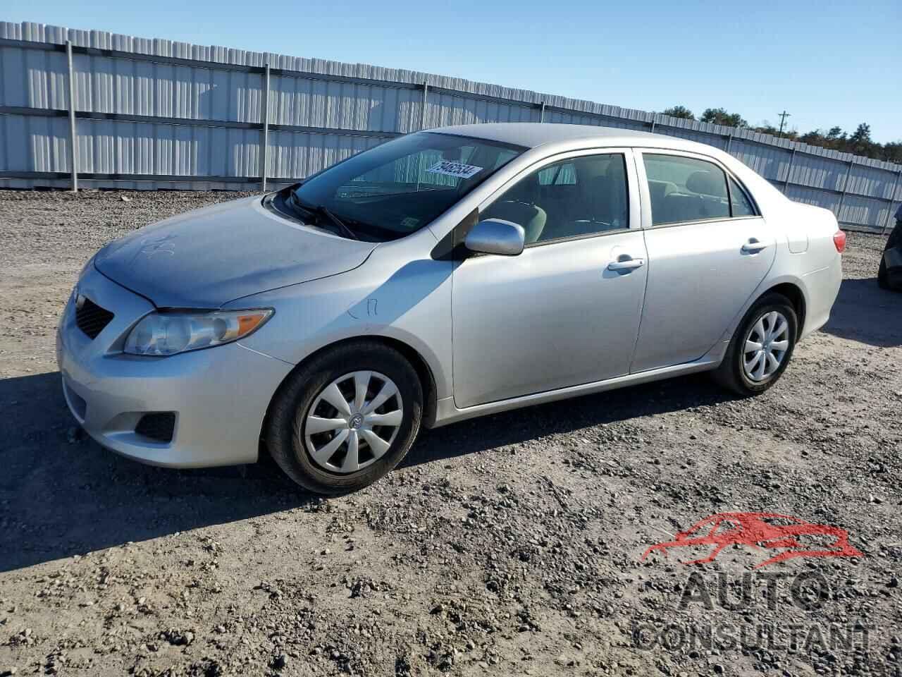 TOYOTA COROLLA 2009 - 2T1BU40E69C165134