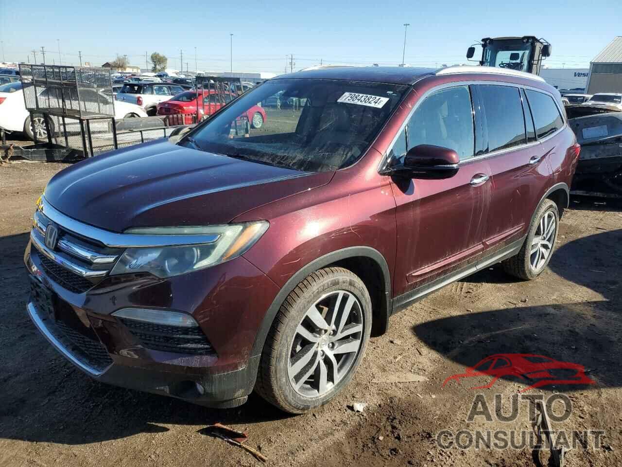 HONDA PILOT 2016 - 5FNYF6H98GB111026