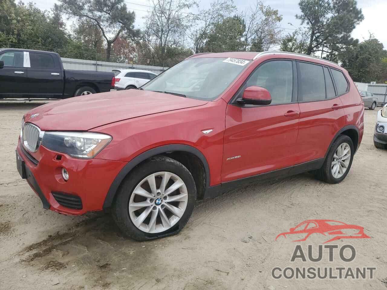 BMW X3 2016 - 5UXWX9C59G0D83529