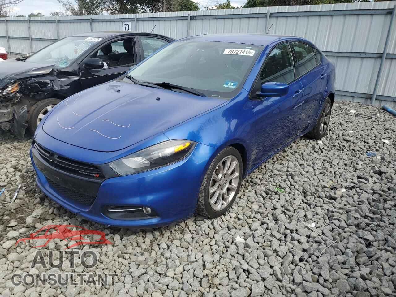 DODGE DART 2013 - 1C3CDFBA2DD301656