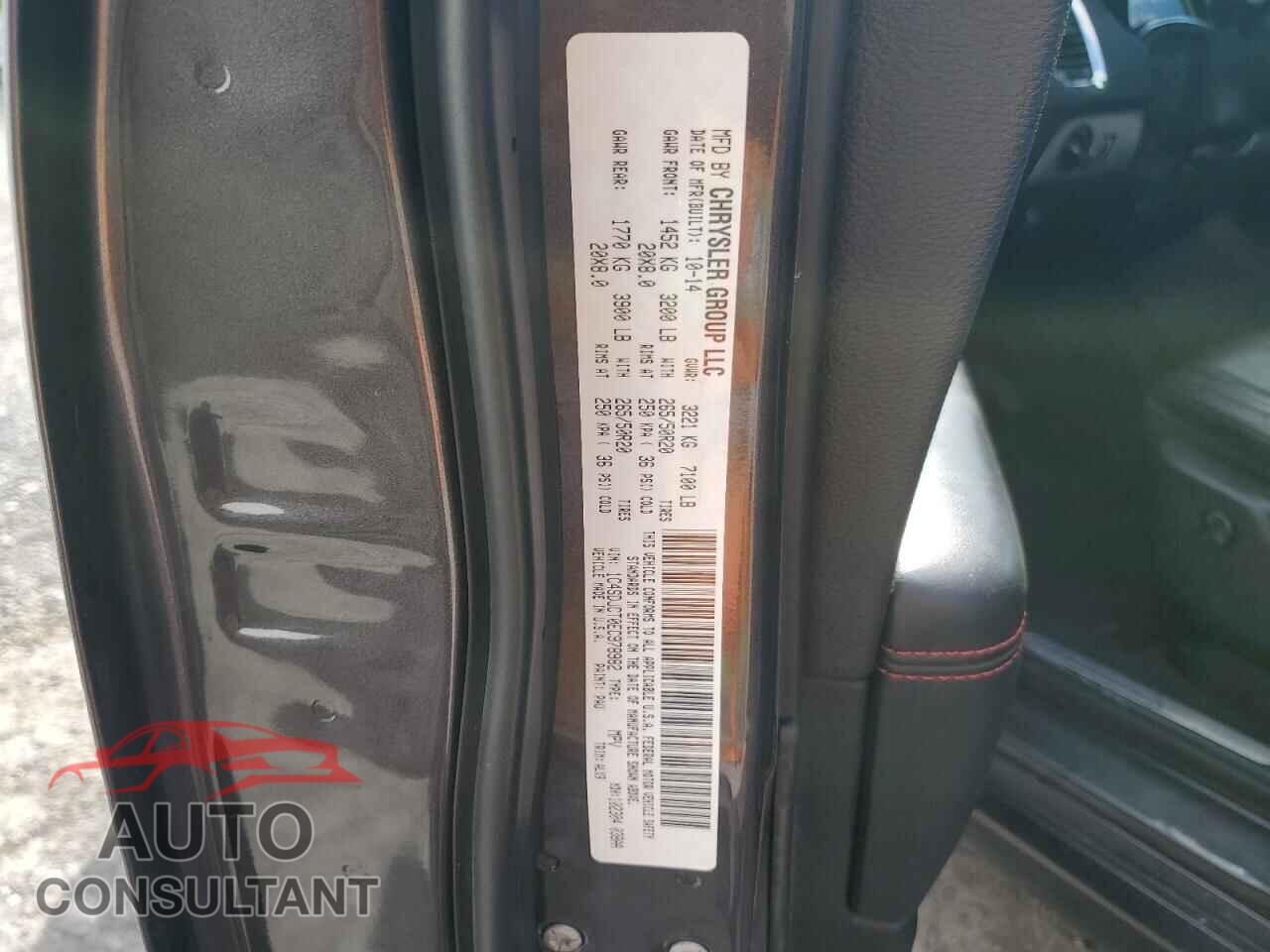 DODGE DURANGO 2014 - 1C4SDJCT0EC978982