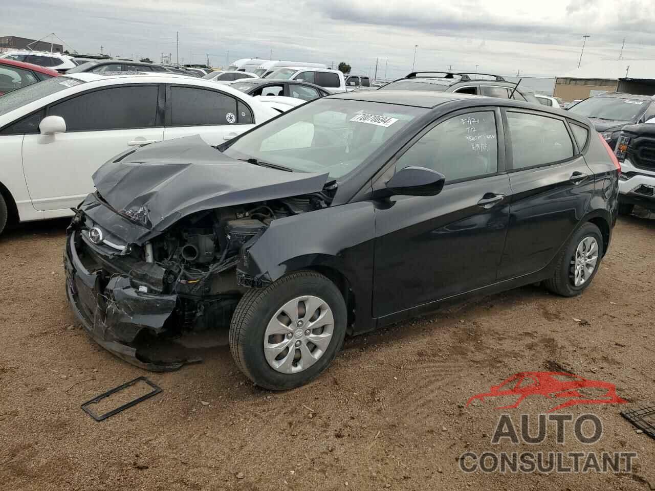 HYUNDAI ACCENT 2017 - KMHCT5AE4HU355510