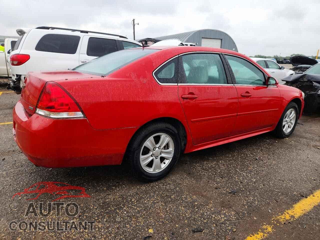 CHEVROLET IMPALA 2012 - 2G1WF5E35C1179470