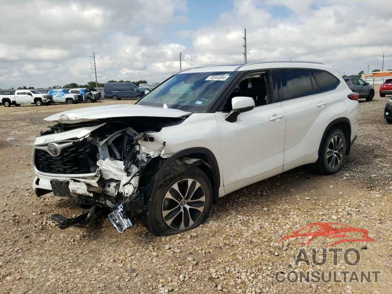 TOYOTA HIGHLANDER 2020 - 5TDGZRAH1LS017677