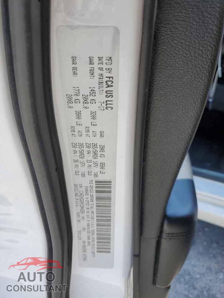 DODGE DURANGO 2017 - 1C4RDHDG0HC944280