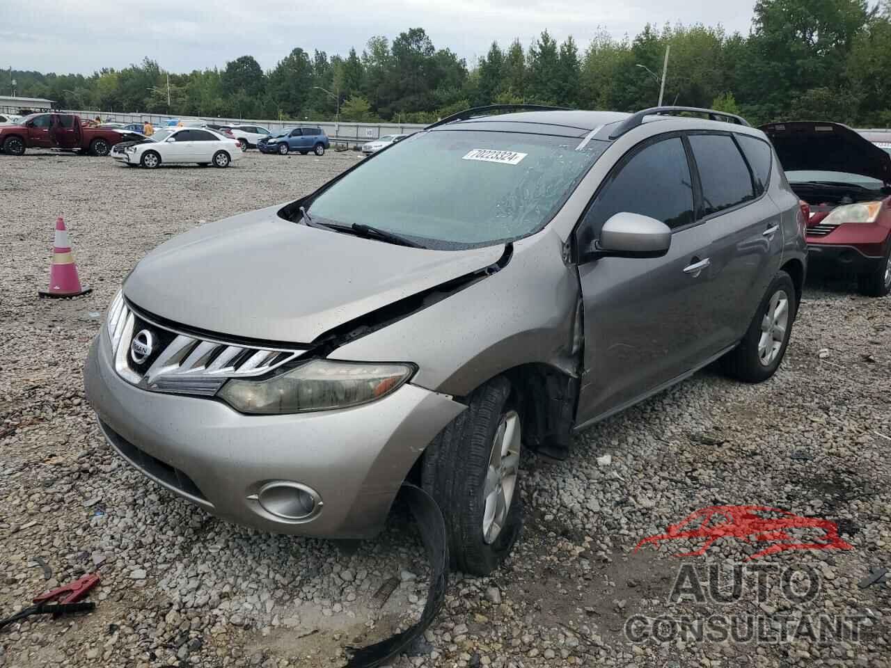 NISSAN MURANO 2010 - JN8AZ1MU3AW002261