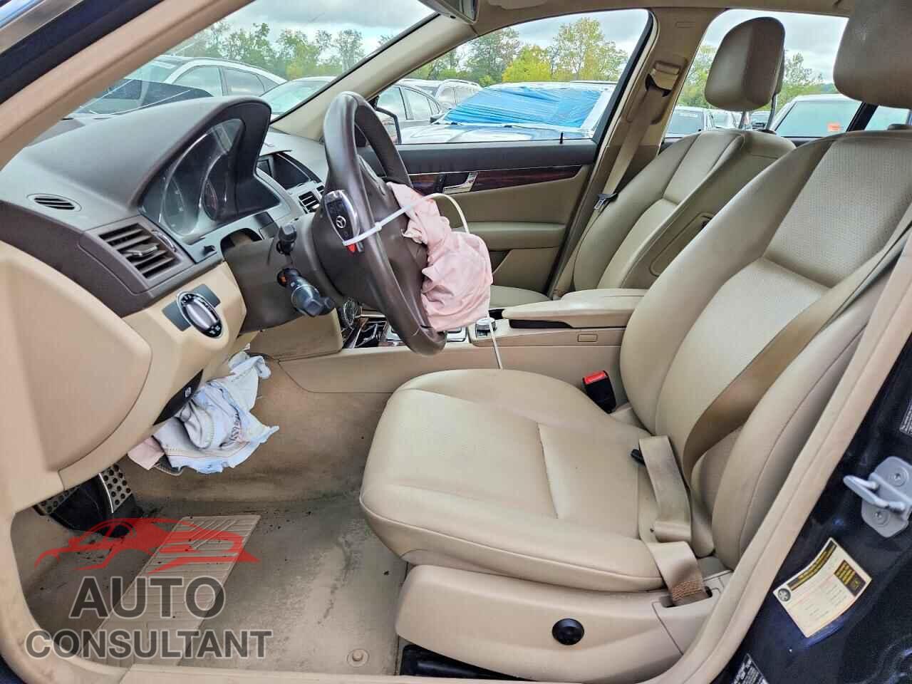 MERCEDES-BENZ C-CLASS 2010 - WDDGF8BB7AR106085