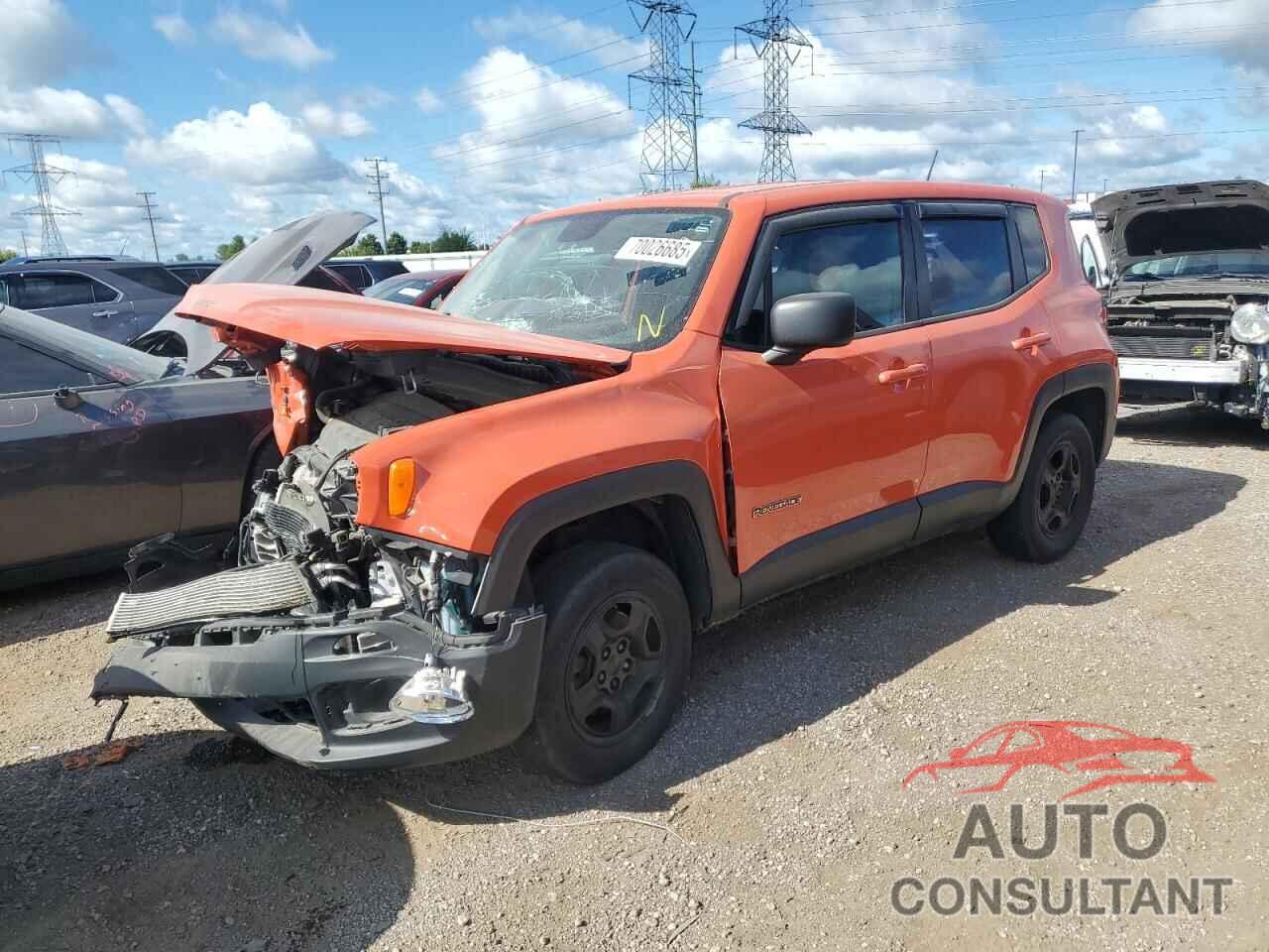 JEEP RENEGADE 2016 - ZACCJBAT8GPC79300