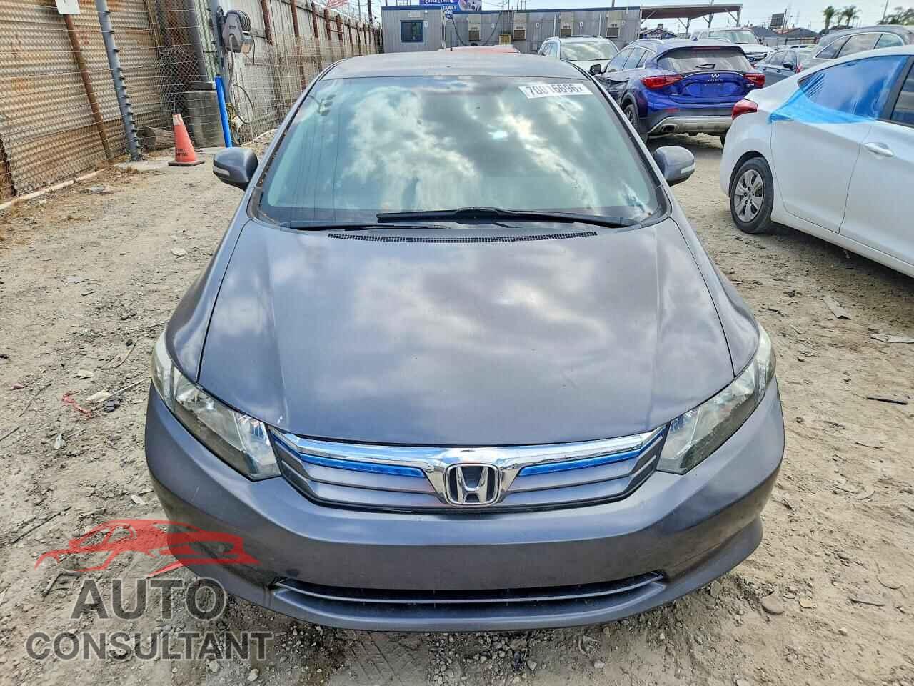 HONDA CIVIC 2012 - JHMFB4F27CS005868