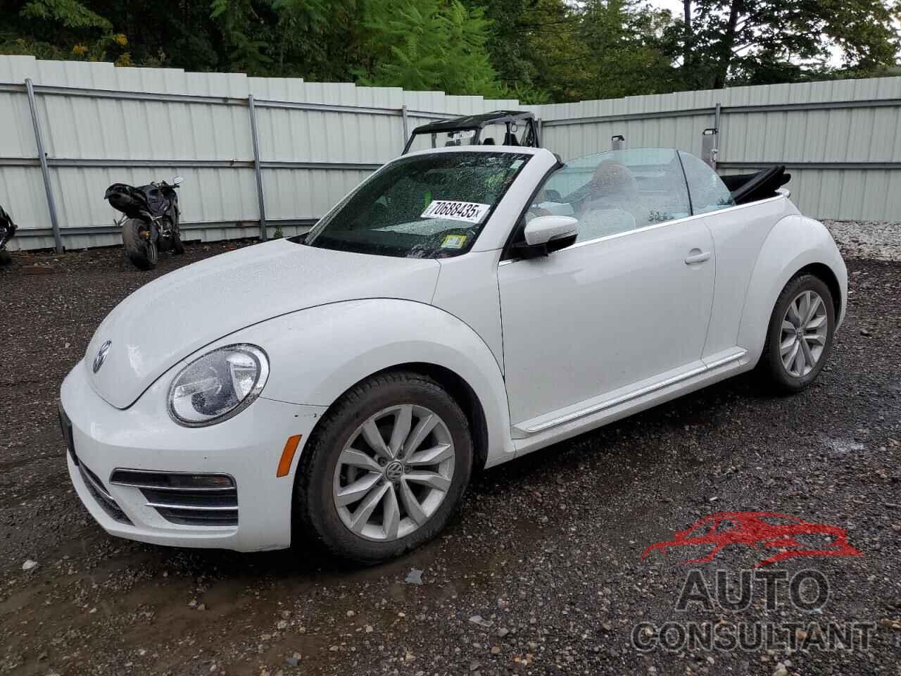 VOLKSWAGEN BEETLE 2017 - 3VW517AT2HM810353