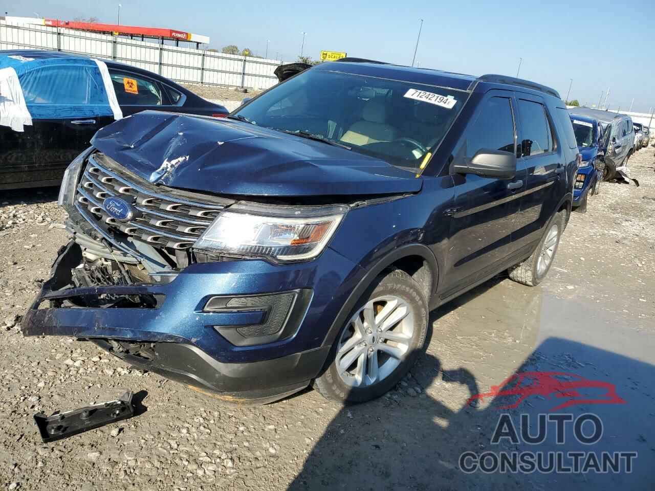 FORD EXPLORER 2017 - 1FM5K8B82HGD87330