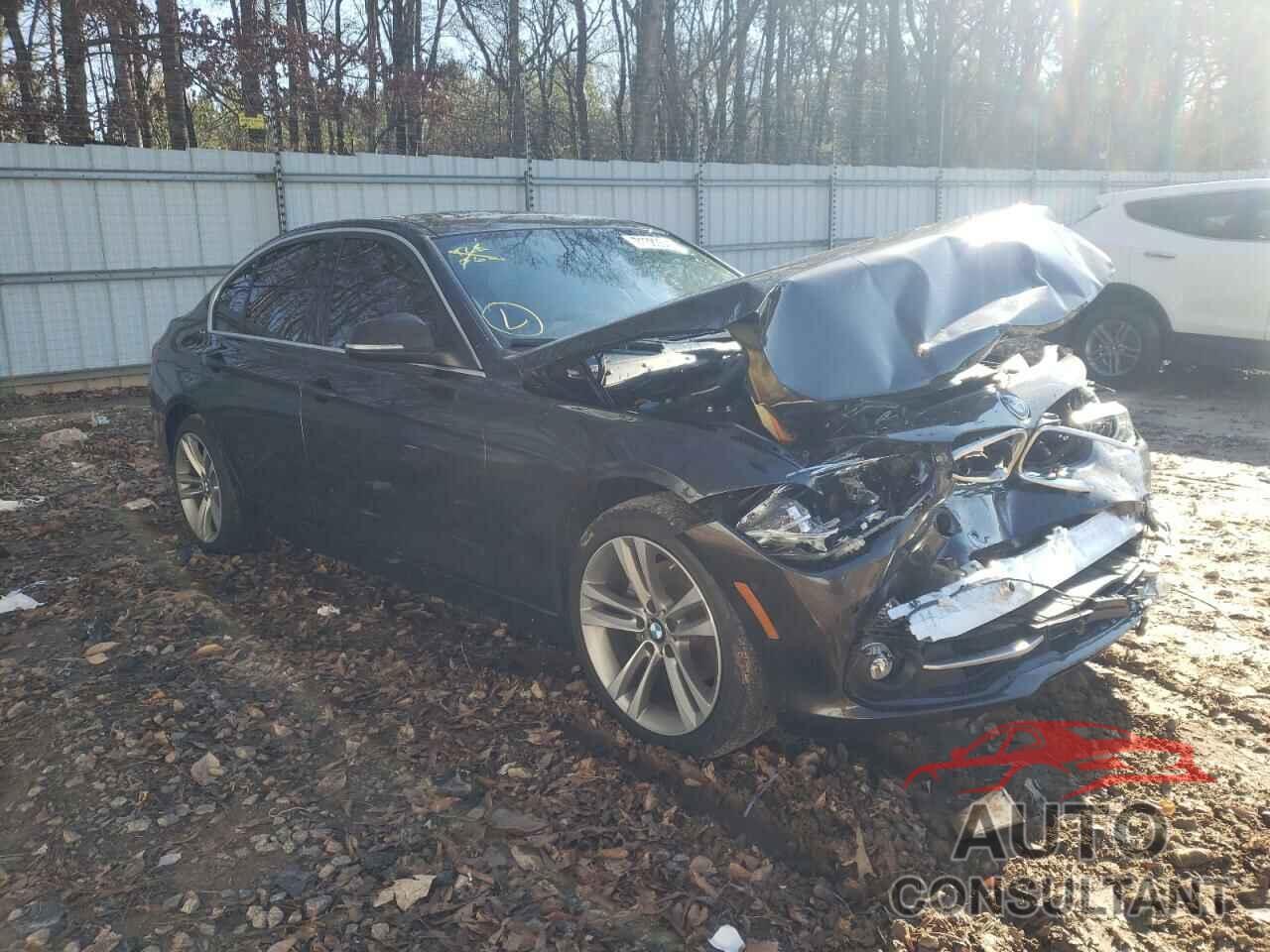BMW 3 SERIES 2017 - WBA8B9G38HNU52422