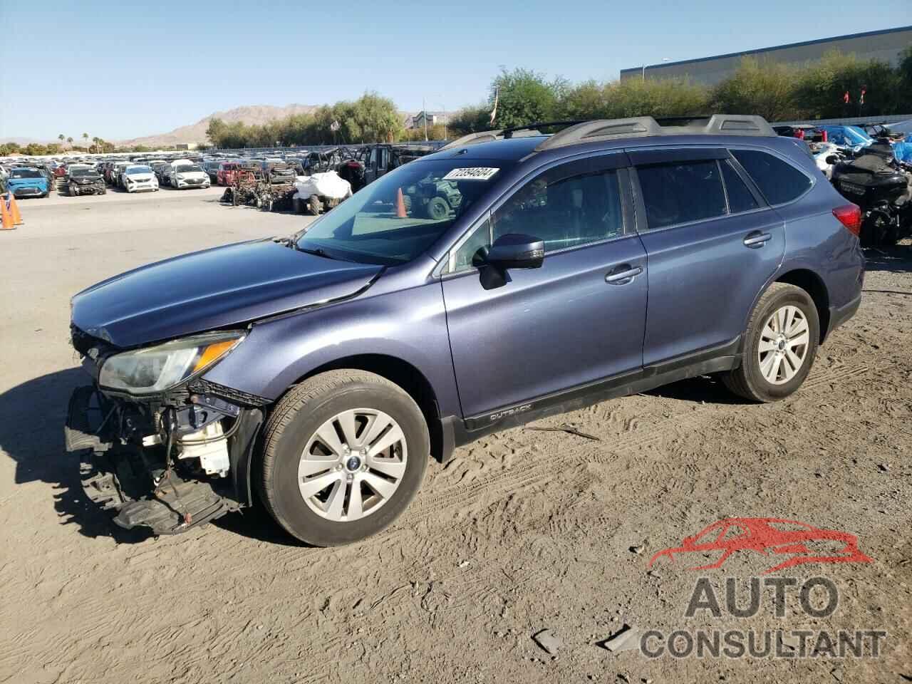 SUBARU OUTBACK 2017 - 4S4BSAFC9H3289072