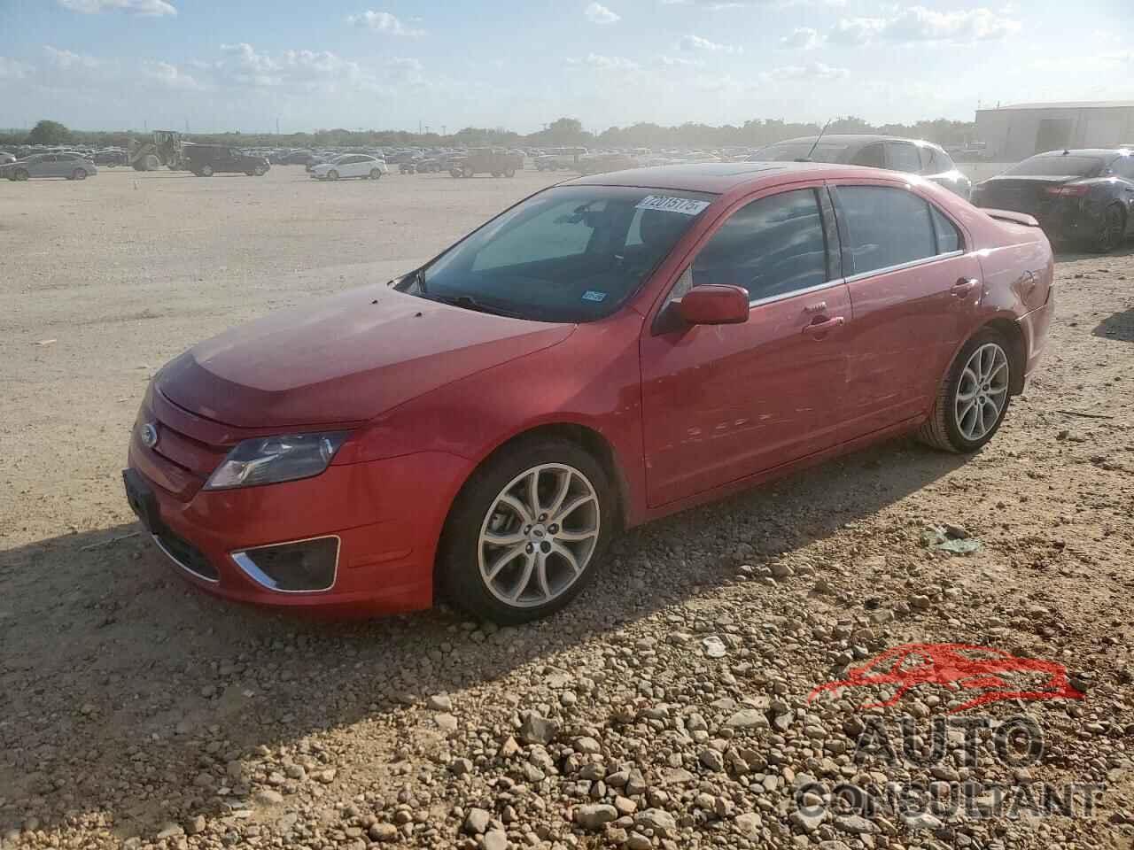 FORD FUSION 2012 - 3FAHP0JA8CR395318