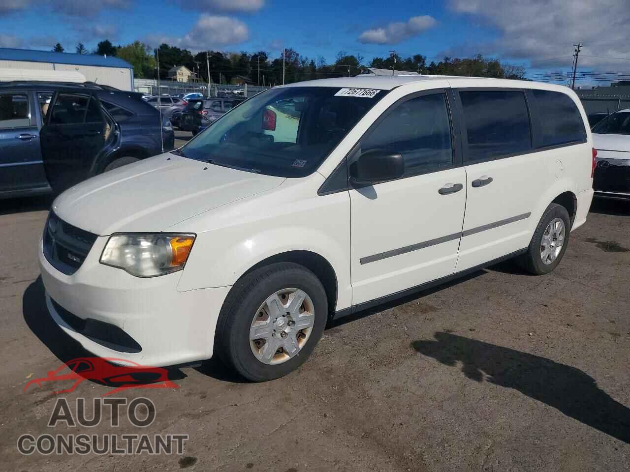 DODGE RAM VAN 2012 - 2C4RDGAG4CR206741