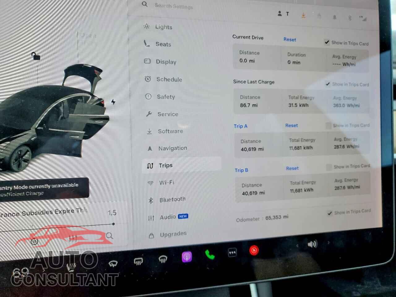 TESLA MODEL 3 2019 - 5YJ3E1EB7KF191130