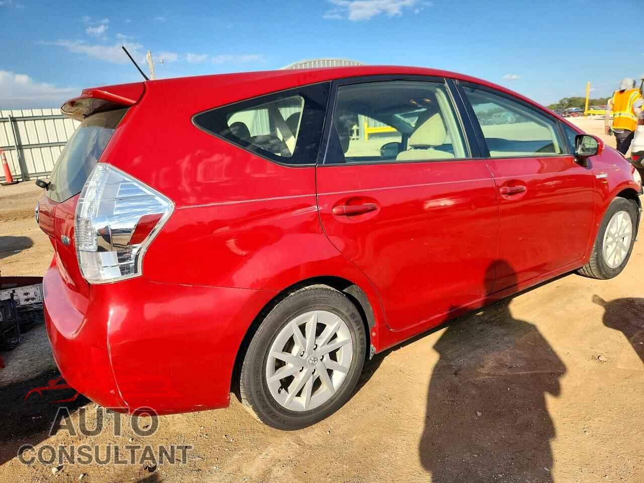 TOYOTA PRIUS 2012 - JTDZN3EU6C3116036