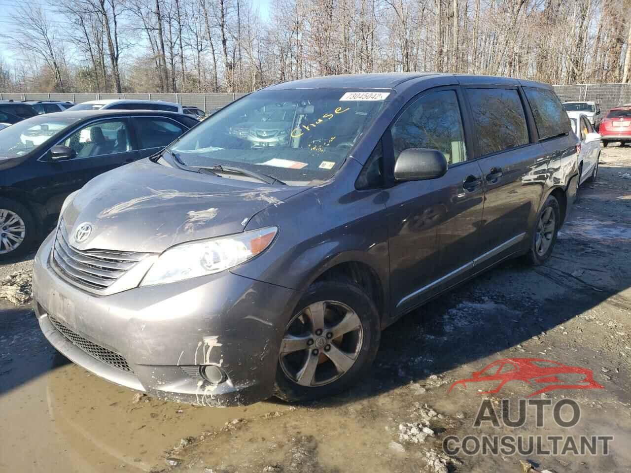 TOYOTA SIENNA 2017 - 5TDZZ3DC3HS877724