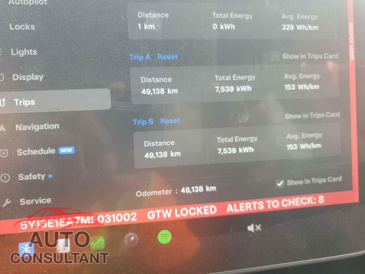 TESLA MODEL 3 2021 - 5YJ3E1EA7MF031002