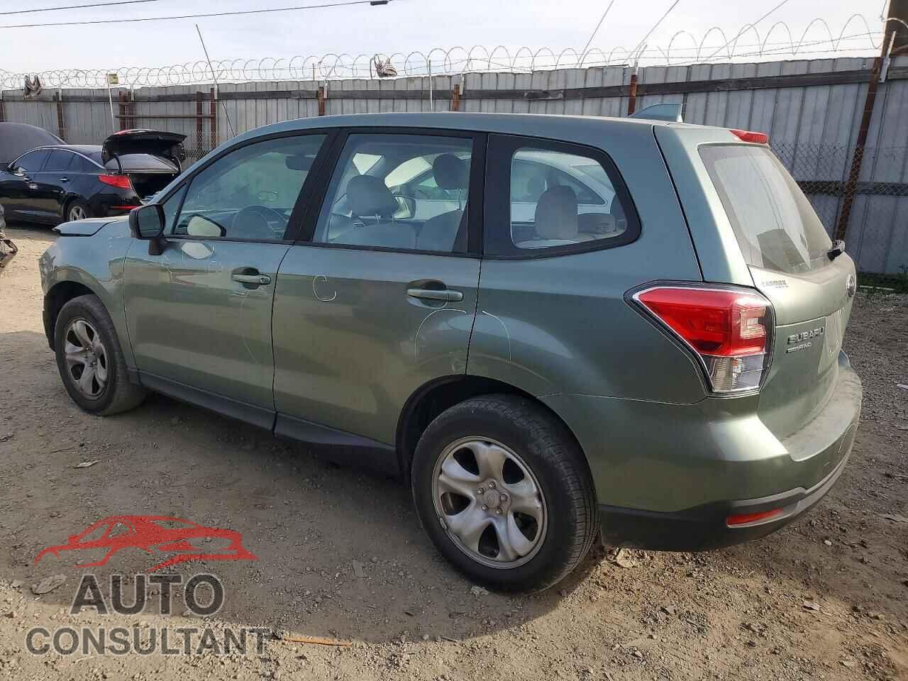SUBARU FORESTER 2018 - JF2SJAAC2JH527983
