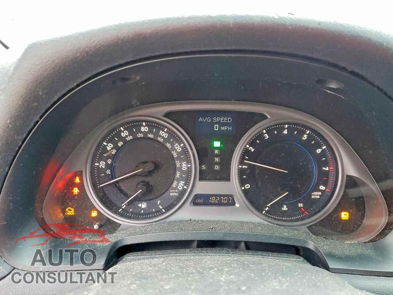 LEXUS IS 2010 - JTHBF5C24A5117164