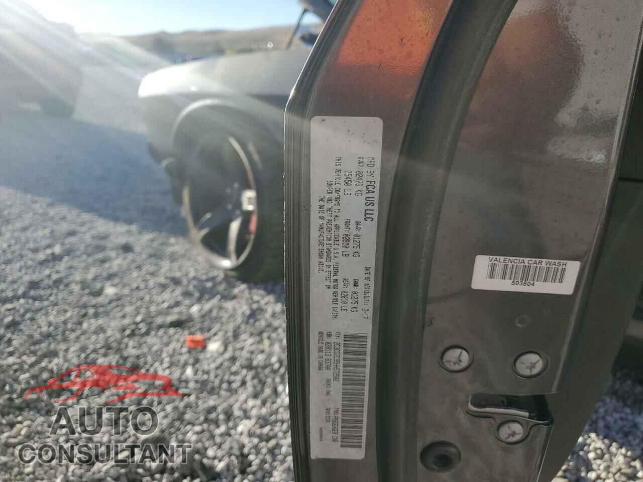 DODGE CHALLENGER 2017 - 2C3CDZC95HH572502