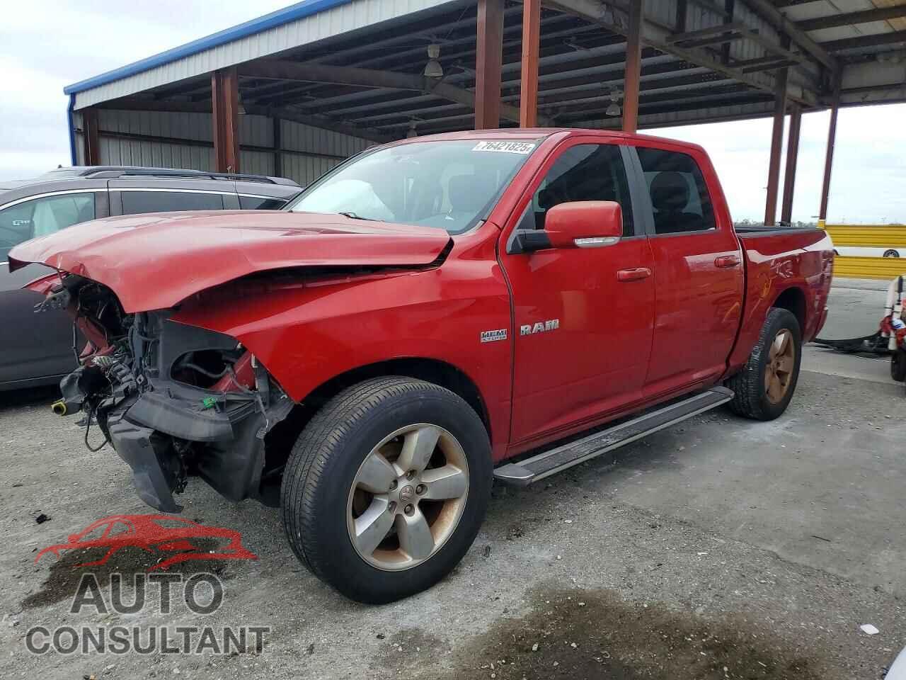 DODGE RAM 1500 2010 - 1D7RB1CT1AS245236
