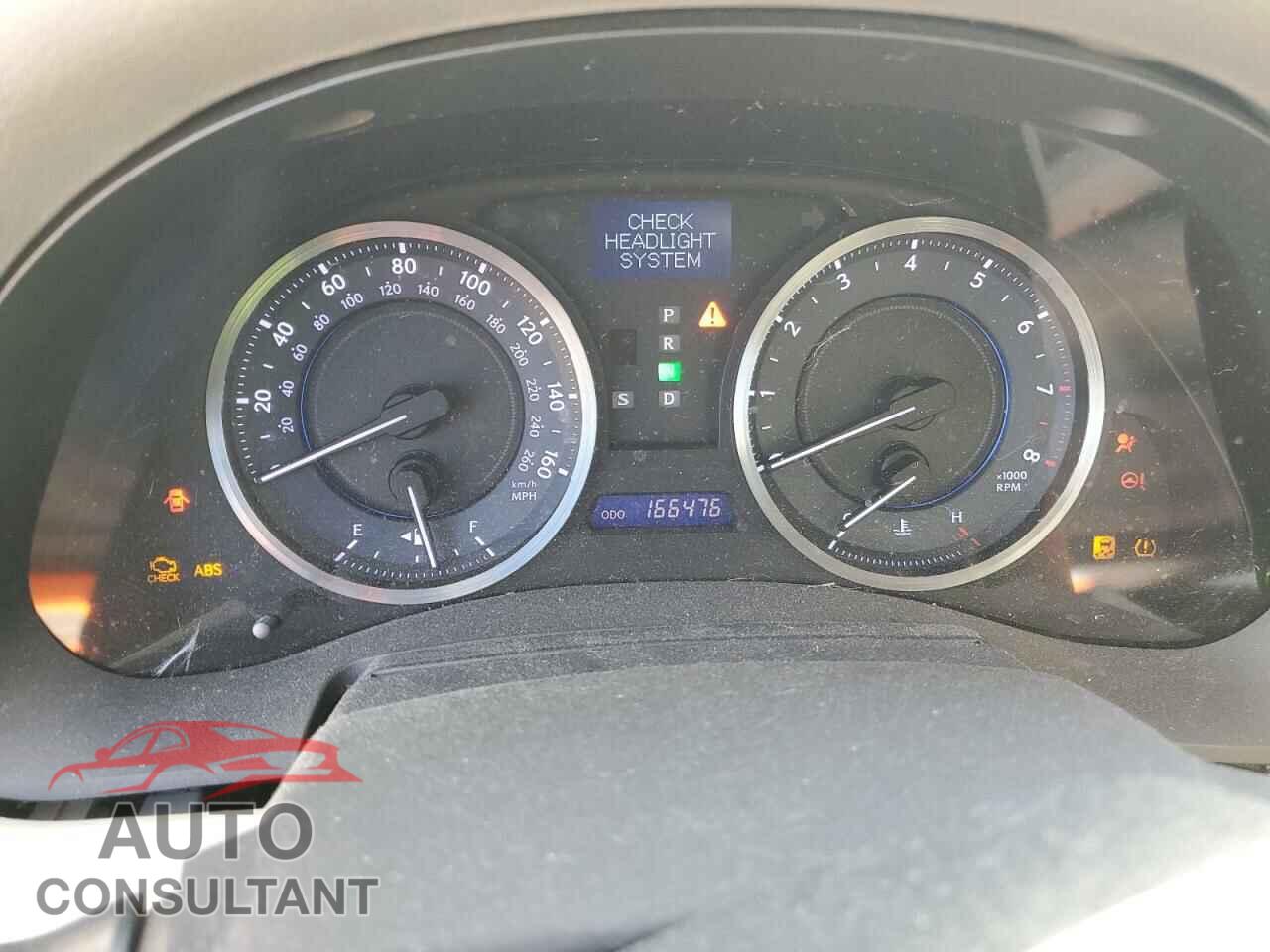 LEXUS IS 2013 - JTHBF5C22D5185306