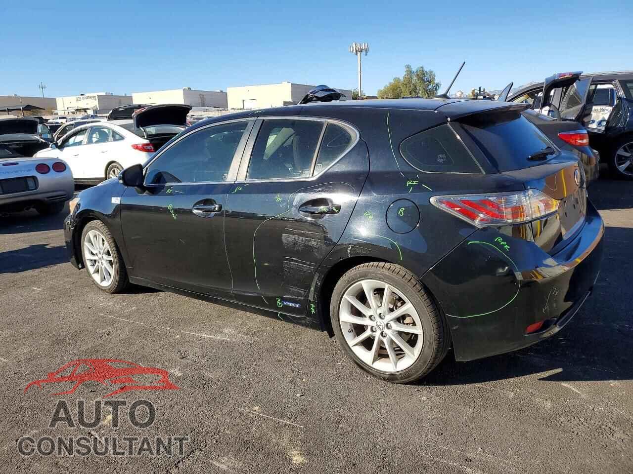 LEXUS CT 200 2012 - JTHKD5BHXC2074580