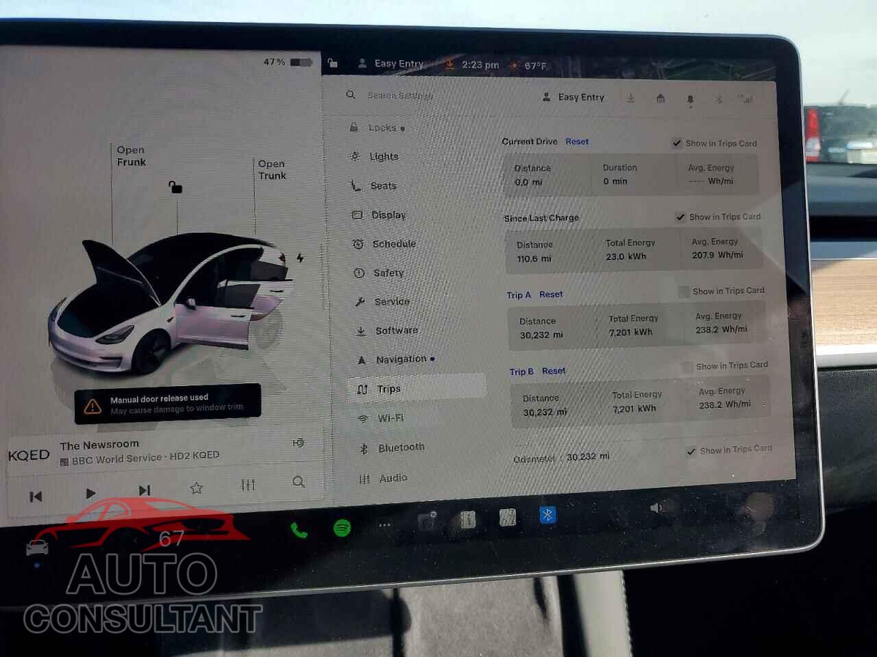 TESLA MODEL 3 2023 - 5YJ3E1EA6PF403207