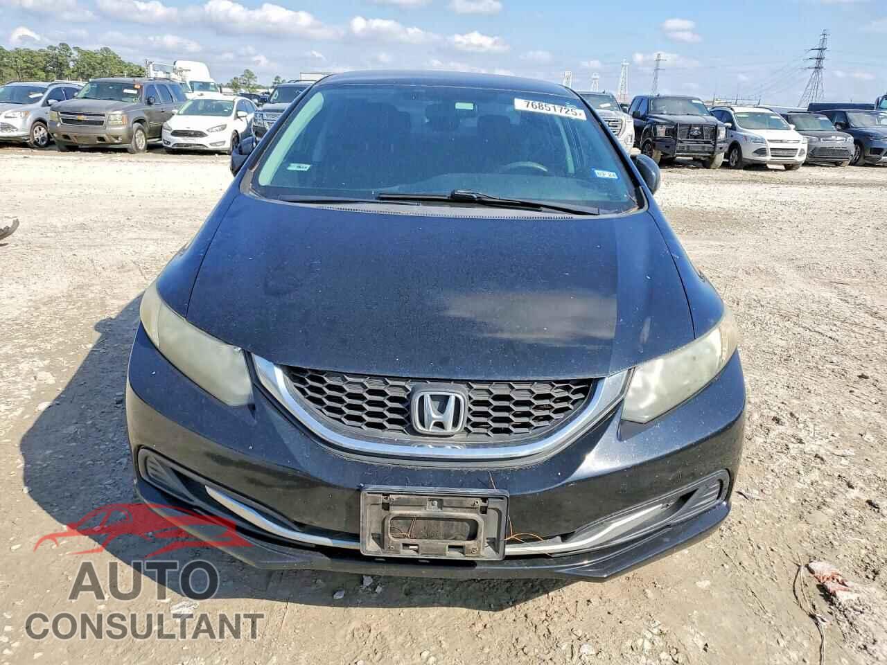 HONDA CIVIC 2013 - 19XFB2F56DE022455