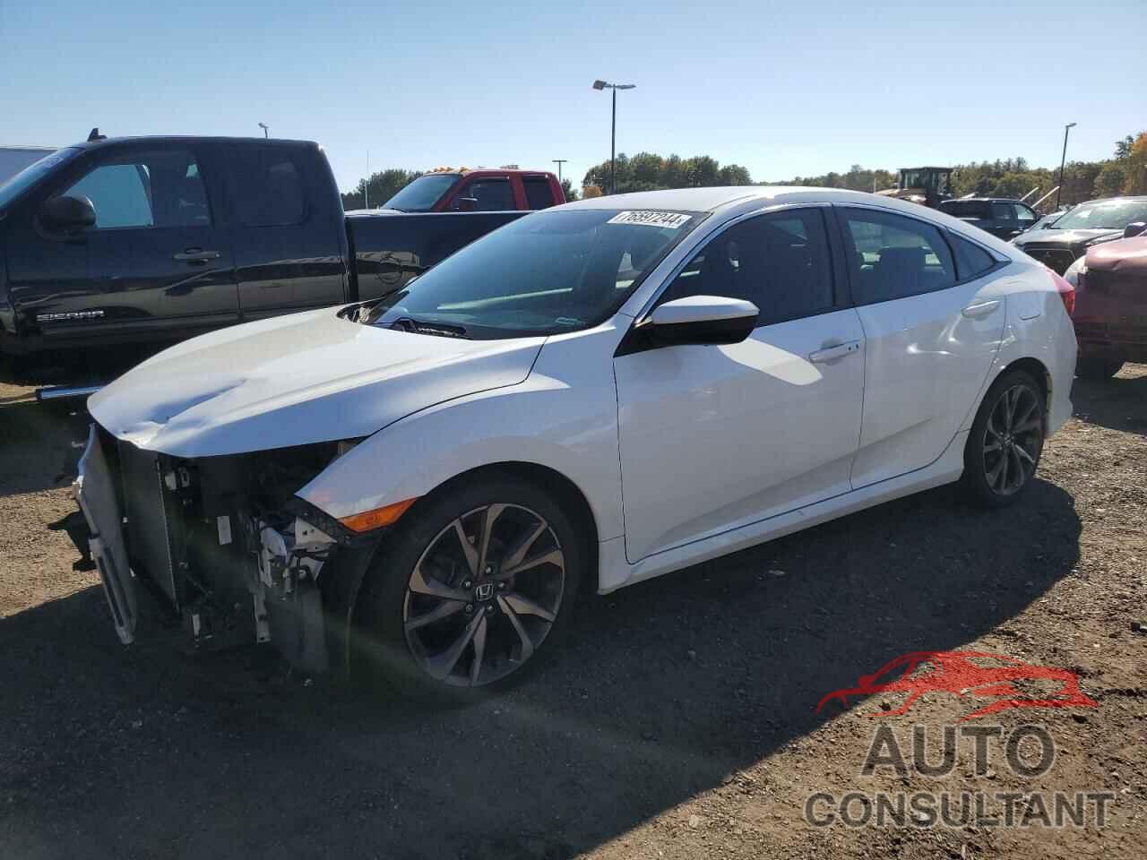 HONDA CIVIC 2019 - 2HGFC2F81KH583995