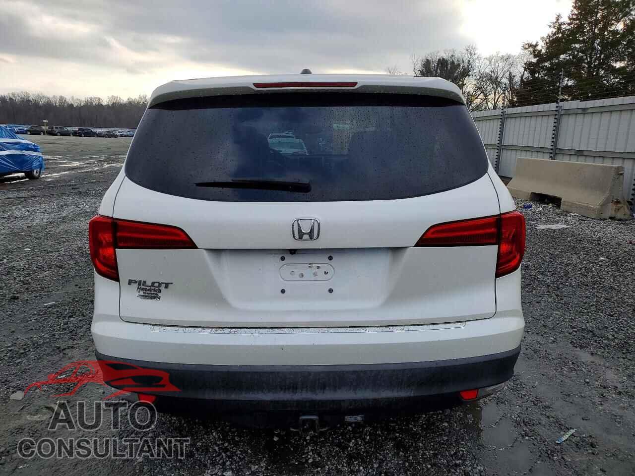 HONDA PILOT 2016 - 5FNYF5H74GB012874