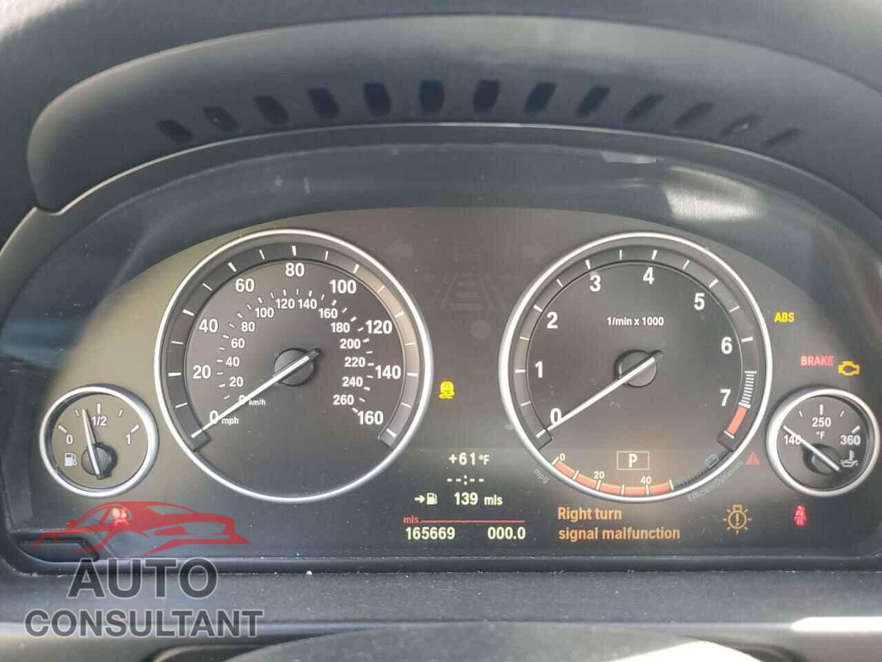 BMW 5 SERIES 2011 - WBAFU7C55BC877287