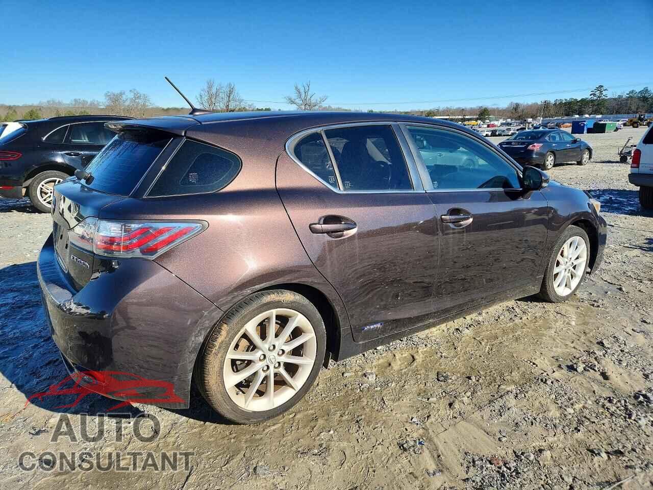 LEXUS CT 200 2012 - JTHKD5BHXC2101017