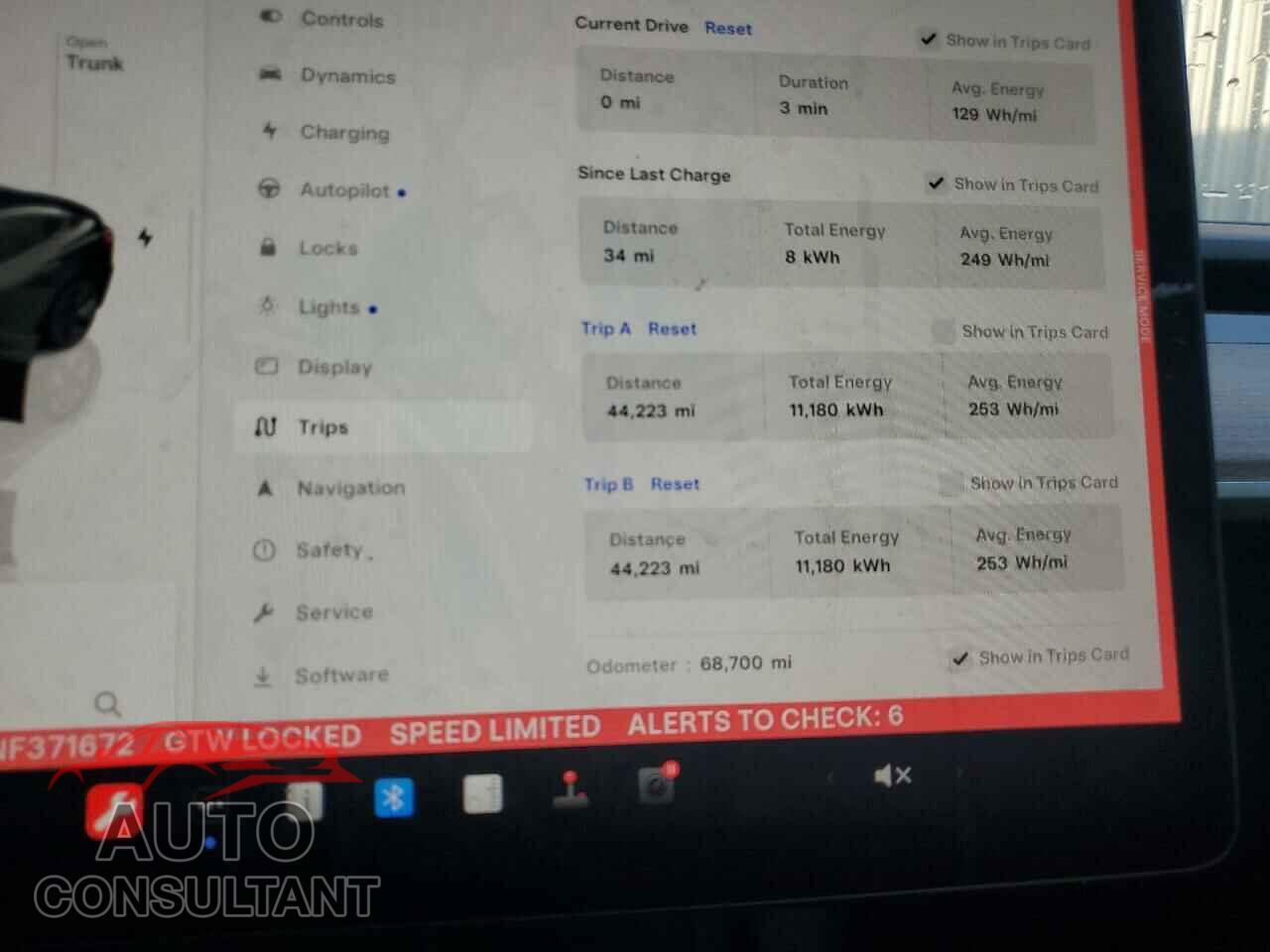 TESLA MODEL 3 2022 - 5YJ3E1EA7NF371672