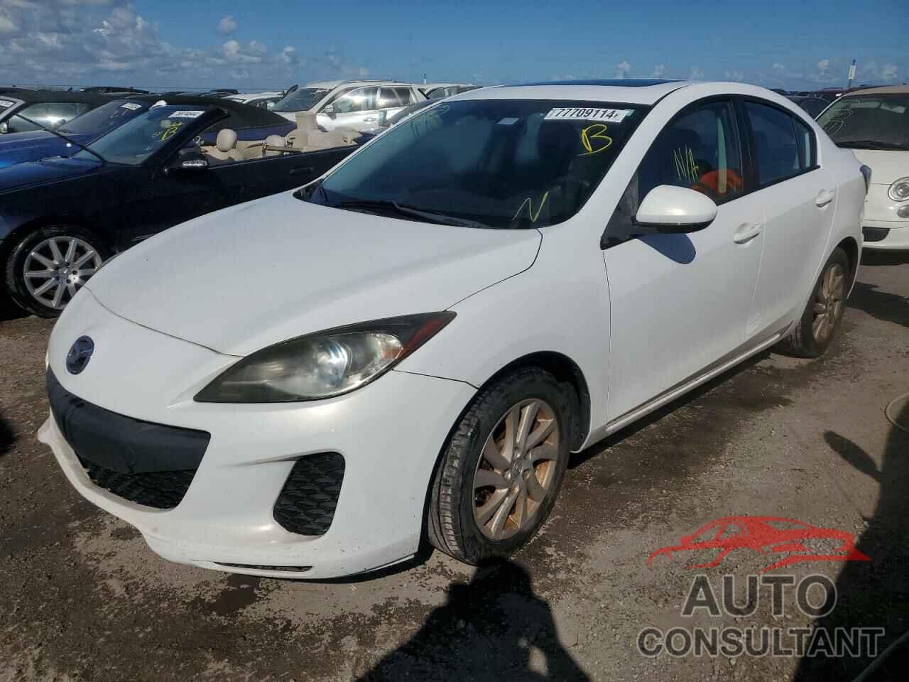 MAZDA 3 2012 - JM1BL1W74C1692501