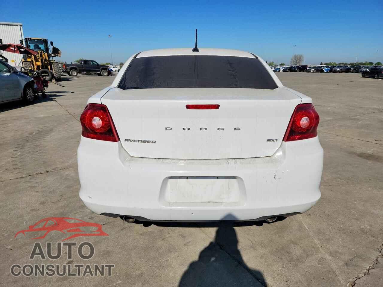 DODGE AVENGER 2013 - 1C3CDZCG8DN741959