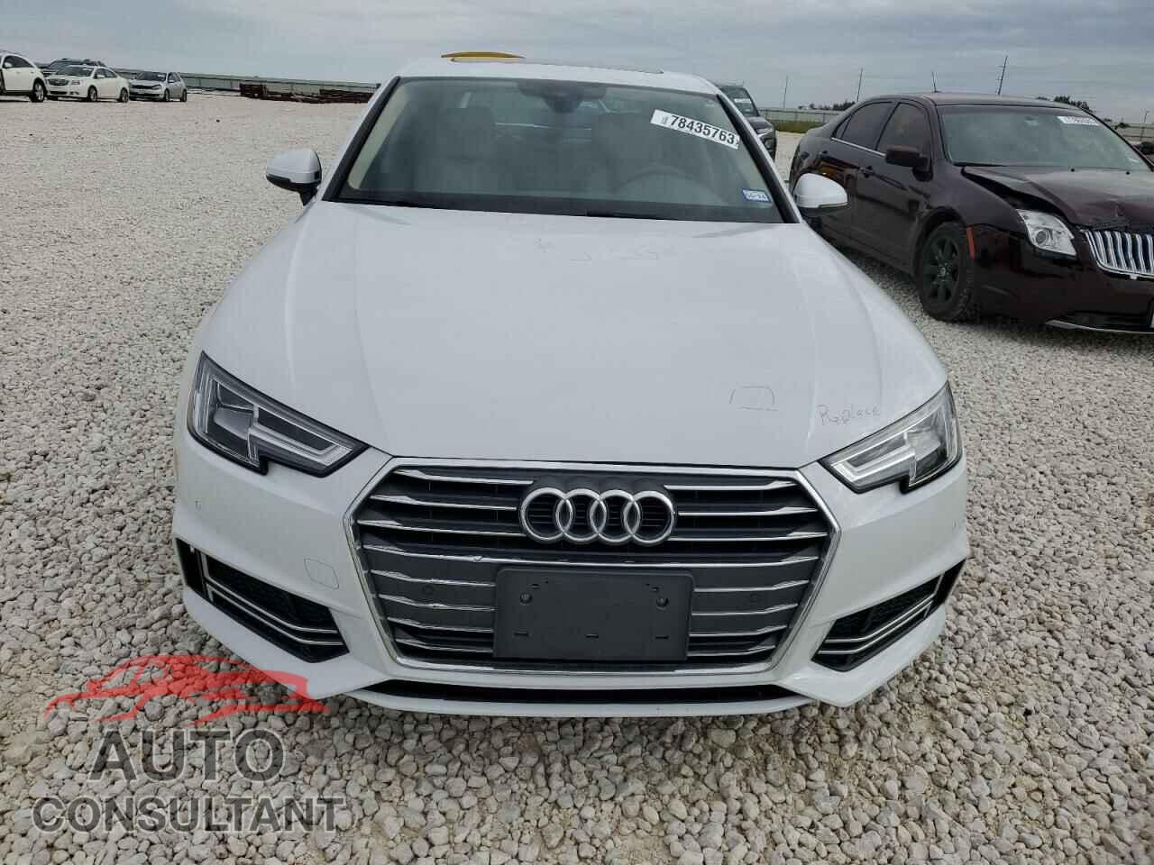 AUDI A4 2017 - WAULNAF45HN018455