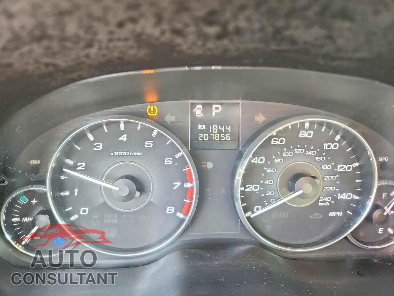 SUBARU OUTBACK 2012 - 4S4BRBGC2C3203657