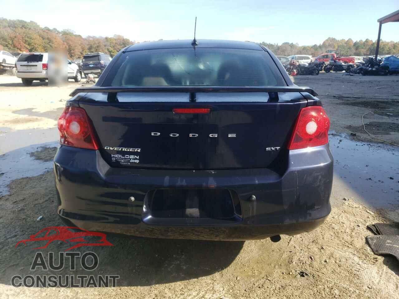 DODGE AVENGER 2012 - 1C3CDZCB4CN188262