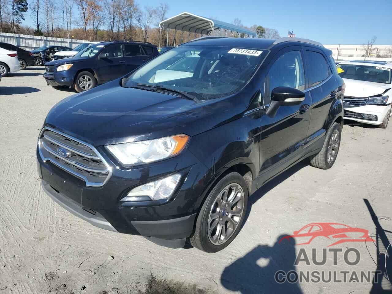 FORD ECOSPORT 2018 - MAJ3P1VE6JC198155