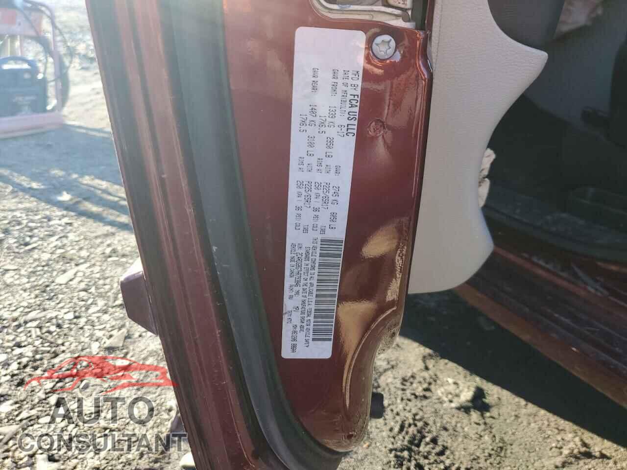 DODGE CARAVAN 2017 - 2C4RDGBG7HR793846